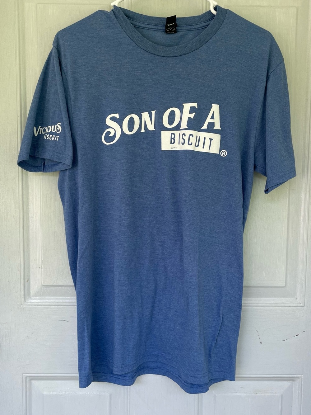 District Blue 'Son of a Biscuit' Graphic Tee Size M